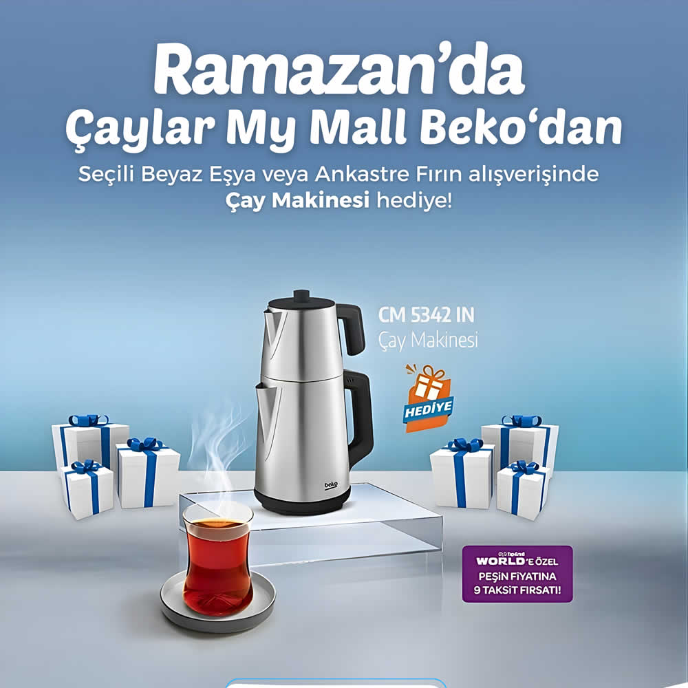 RAMAZAN'DA ÇAYLAR MY MALL BEKO'DAN